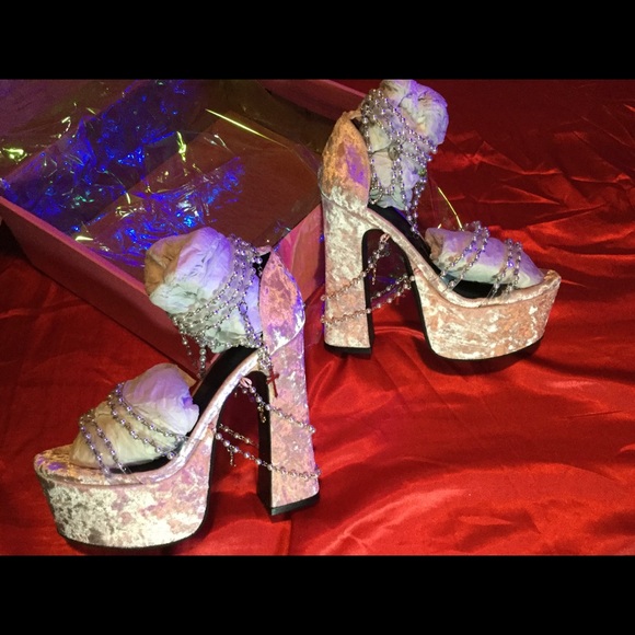Dolls Kill Shoes - Holy Revelation platform heels